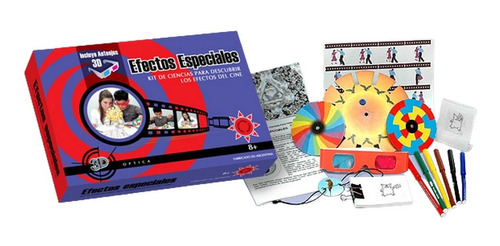 Efectos Especiales Kit Ciencia Para Todos Óptica Efecto Cine