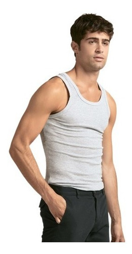 Camiseta Musculosa De Hombre Algodón Morley Tres Ases Ta73
