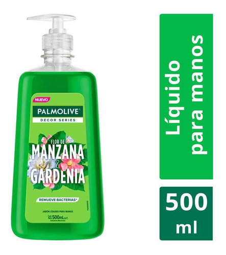 Jabón Líquido Para Manos Palmolive Decor Series Flor De Manzana Y Gardenia 500ml