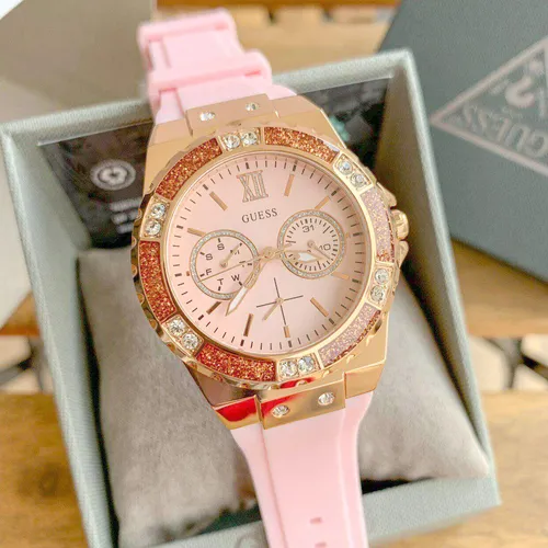 Reloj Guess Silicona Rosa U1053L3