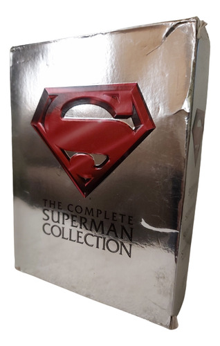 Superman La Colección Completa Dvd Christopher Reeve 4 Disco (Usado)