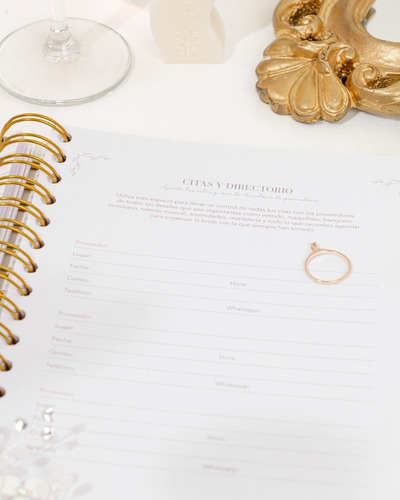 Agenda De Bodas Wedding Planner Atole Magallanes 2