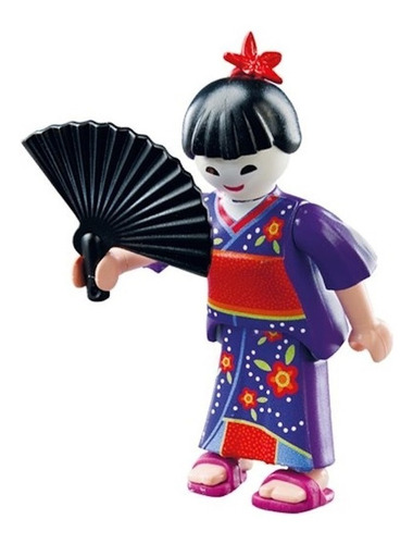 Playmobil Serie 2 Geisha Nena Japonesa Artista Kinki Japon