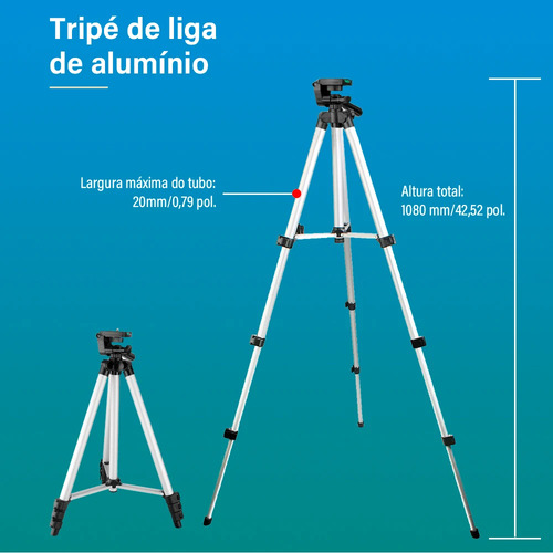 Telescópio Astronômico Luneta Refrator Svbony Com Tripé