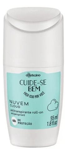 Desodorante Roll-on Cuide-se Bem Nuvem O Boticario 55ml