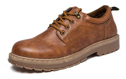 Zapatos De Cuero Casuales Para Hombres Al Aire Libre