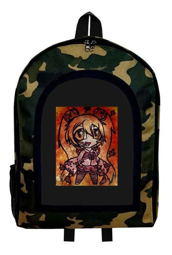 Mochila Camuflada Vocaloid Modelo 101