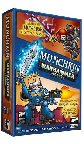 Munchkin Warhammer 40.000 Juego De Mesa Cartas - Magic Z