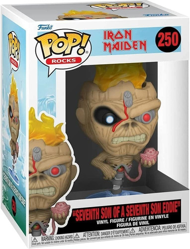 Funko Pop Iron Maiden Seventh Son Of A Seventh Son Eddie 250