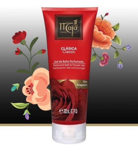 Crema Corporal + Gel + Perfume 100ml + Talco + Jabón Maja