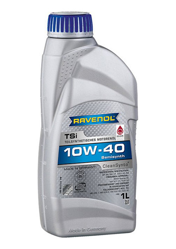 Aceite Lubricante Ravenol 10w40 1l. Semisintetico Tsi Sn/cf