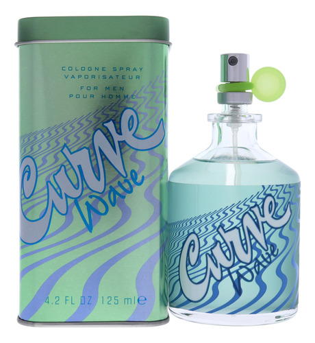 Perfume Liz Claiborne Curve Wave Cologne Spray 125ml Para Ho