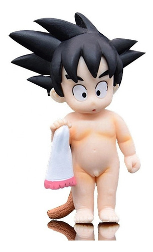 Figura Dragon Ball Goku Niño Con Toalla 11 Cm --- Coleccion | MercadoLibre