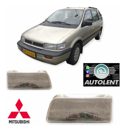 Acrilico De Optica Mitsubishi Space Wagon 92 9 3 94 95 96