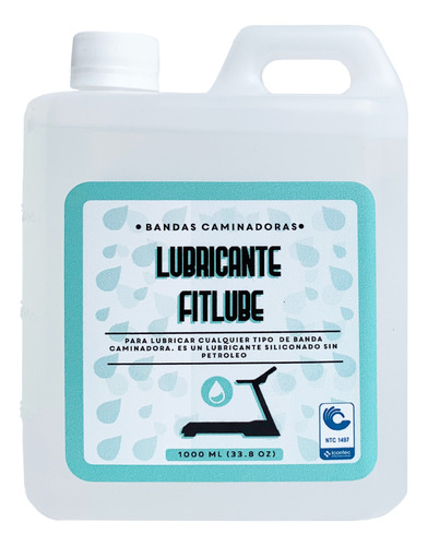 Aceite Siliconado Lubricante Bandas Caminadoras X1000cc 