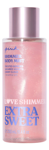 Victoria's Secret Pink Shimmer Body Mist Extra Sweet 250 mL