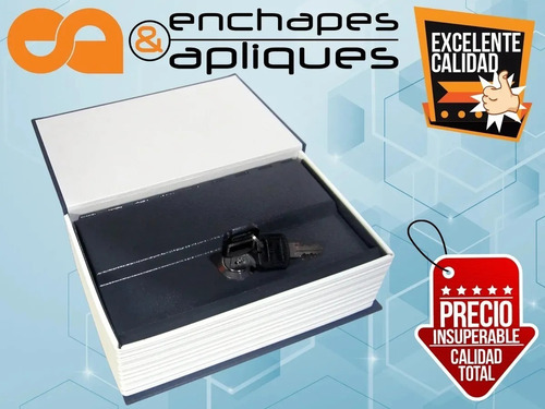 Imagen 3 de 5 de Caja Menor Con Llave Libro Mediana Camuflada