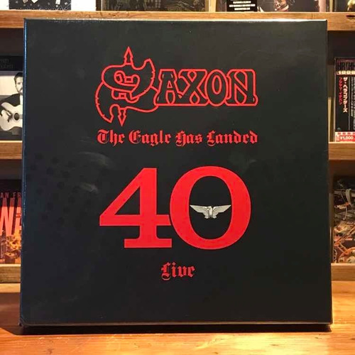 Saxon Eagle Has Landed 40 (live) Box Set 5 Vinilos