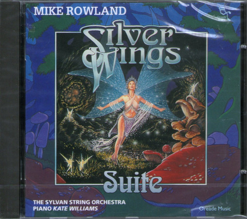 Cd Mike Rowland - Silver Wings (Usado)