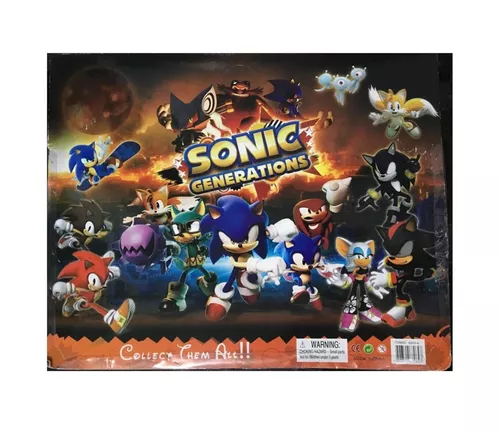 Boneco Sonic Generations Sonic - Ifcat ToyStore