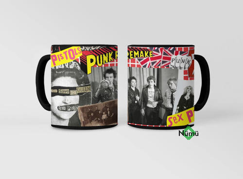 Taza Magica Sex Pistols Punk Rock