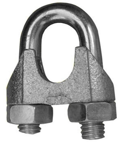 Perro Para Sujetar Cable De Acero, Mxsog-002, 1/8 Ó 3.1mmø Color Gris