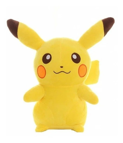 Boneco Pelucia Pikachu Pokemon 25cm Macio Infantil