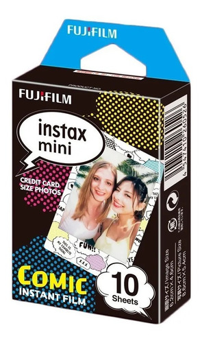 Imagen 3 de 3 de Fujifilm Cartucho Fuji Instax Mini Comic 10 Hojas