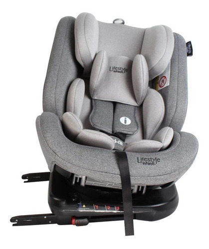 Autoasiento Para Bebé Luke Gira 360° Lifestyle By Infanti Color Negro