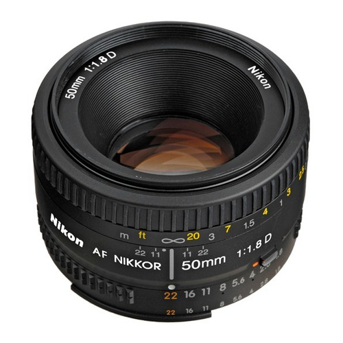 Lente Nikon Af 50mm 1.8d Reflex Nikkor Original / Garantia / Factura A Y B / Envio Gratis / Siempre Stock /
