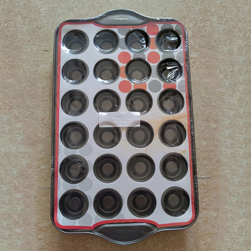 Molde Antiadherente Para Rosquillas Y Magdalenas, 24 Cavas
