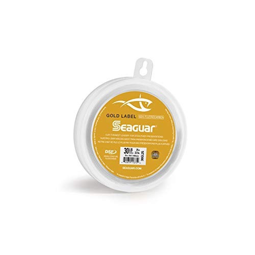 Seaguar Gold Label Fluorocarbono Rueda Lider 25 Yardas