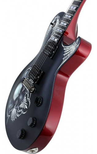 Guitarra Eléctrica Schecter Jerry Horton Solo 6 Satin Blk Color Negro Material Del Diapasón Ébano Orientación De La Mano Diestro