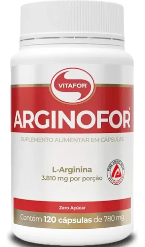 Suplemento Arginofor Vitafor 120 Cápsulas