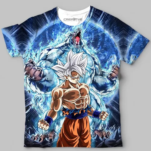 CAMISETA GOKU - INSTINTO SUPERIOR - Filho Prodigo