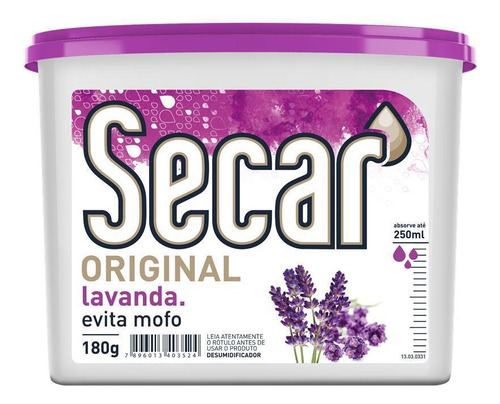 Anti Mofo Secar Original 24x180g - Lavanda