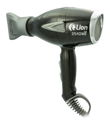 Imagem 3 de 10 de Kit Prancha Cobre Secador Preto Perolado 110v Lion Selante