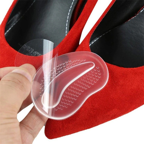 Imagem 2 de 10 de Palmilha De Absorção Apoio Sapato Almofadas De Silicone 1 Pa