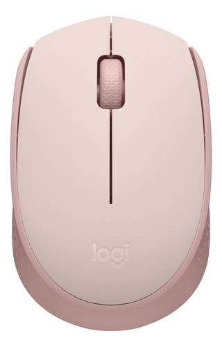 Mouse Wireless Logitech M170 Color Rosado - Revogames