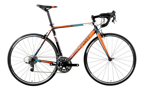 Bicicleta Belfort Rennes Apex R700 55 Negro Naranja 2022