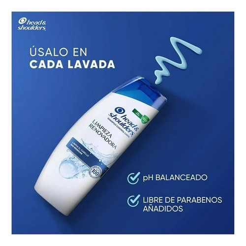 Head & Shoulders Limpieza Renovadora.