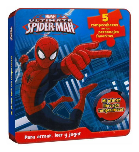 5 Rompecabezas Goma Eva, Spiderman Avengers