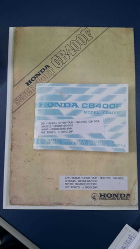 Honda Cb 400 Four