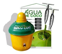 Comprar Maquina Gela Coco Serpentina Água De Coco 2 Furador Coco