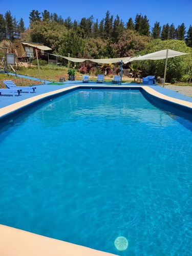 Espectacular Parcela Casa Y Cabañas Equipadas Algarrobo