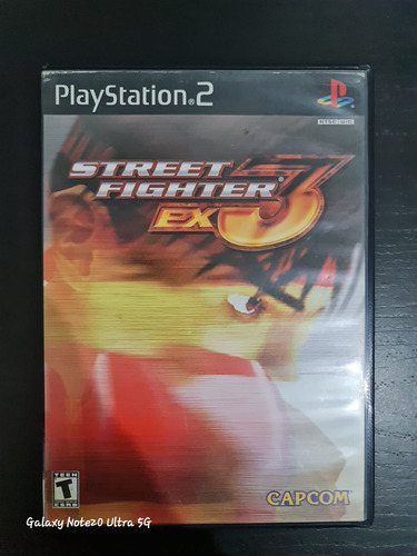 Jogo Street Fighter Ex 3 - Ps2 Com Manual - Original