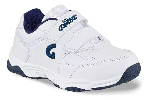 Zapatos Colegiales Gomyschool V Azul Para Niños Los Gomosos