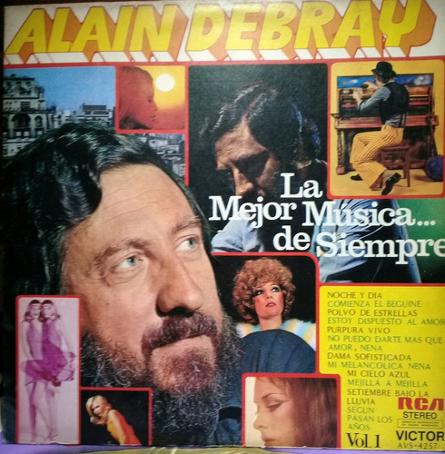 Lp Alain Debray ( La Mejor Musica...de Siempre Vol 1 )