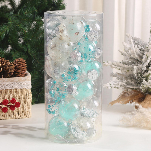 24 Piezas De Adornos De Bolas De Navidad, Adornos