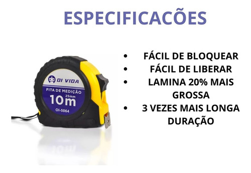 Kit 35 Trenas 5m E 3m Com Certificado De Calibracao